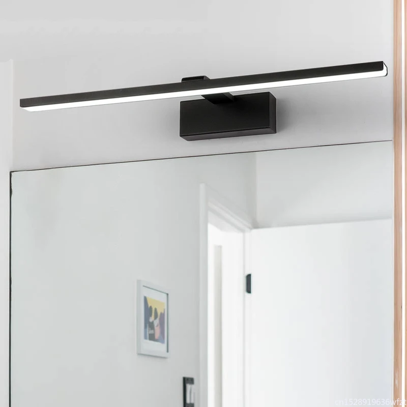 Скандинавская ванная светодиодная настенная лампа зеркальный светильник s