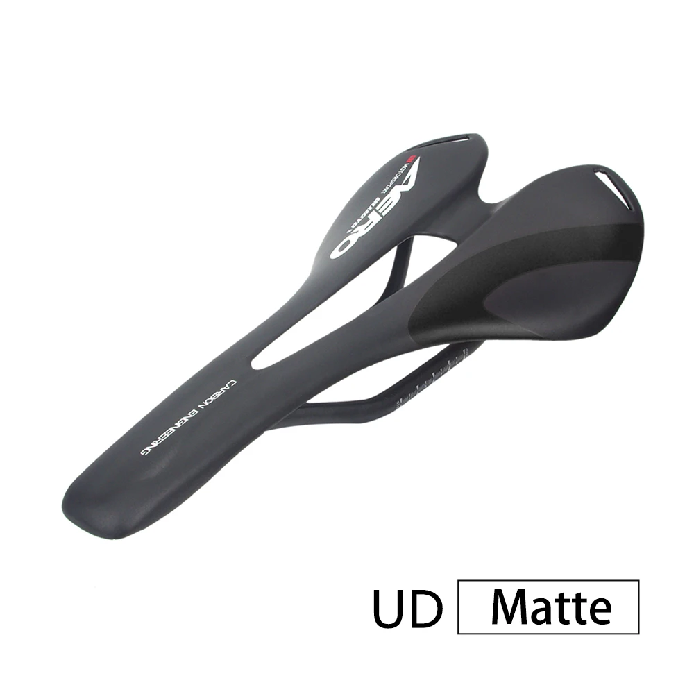black matt UD Красочный Ullicyc топ-уровень горный велосипед полный карбоновое седло шоссейное велосипедное седло MTB переднее Sella Sillin Seat Matround - Цвет: black matt UD