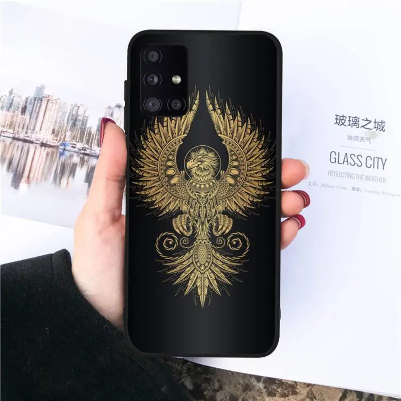 

Cool Animal Phoenix Phone Case For Samsung galaxy S 7 8 9 10 20 edge A 6 10 20 30 50 51 70 note 10 plus