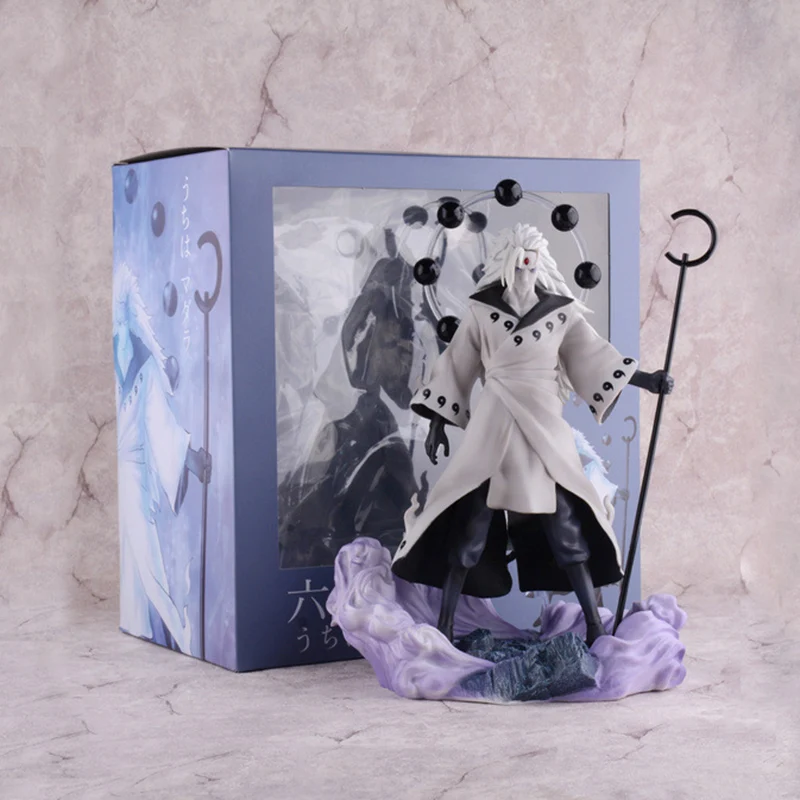 Аниме Учиха Обито Мадара рикудо сеннин утутуки хагоромо ПВХ экшн-фигурка сменная