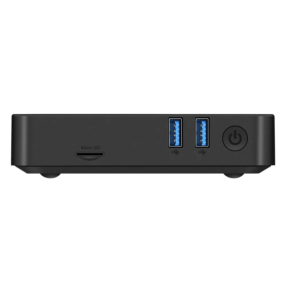 Двухъядерный мини ПК intel Celeron N4100 windows10 4 Гб 64 Поддержка M.2 HD-MI/VGA двойной дисплей 1000 м
