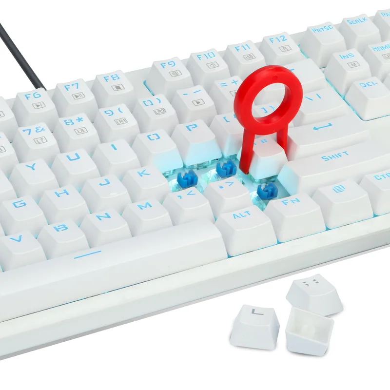 K-620 Mechanical Keyboard with Side Light E- Element 87 Keys Clicky Switch Led Backlit Wired | Компьютеры и офис