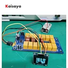 Мини 0,96 дюймов OLED ATU-100 DIY наборы 1,8-50 МГц ATU-100 Мини автоматический антенный тюнер от N7DDC 7x7 прошивка запрограммированная E3-010