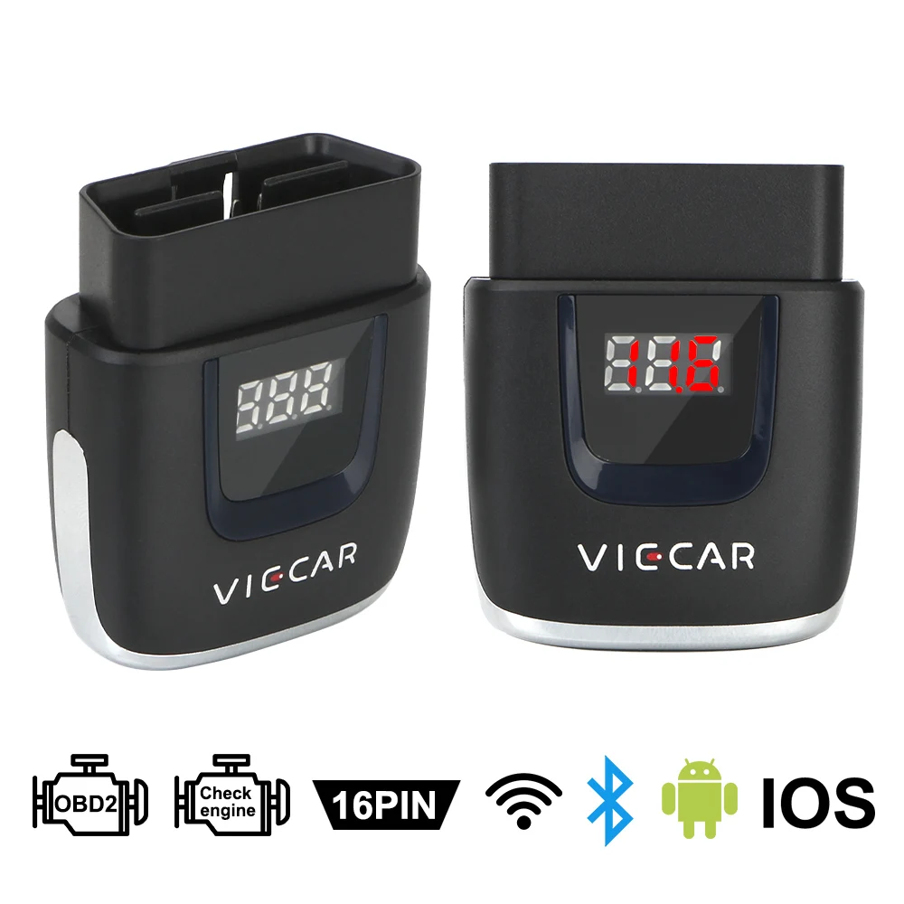 

Type-C Bluetooth 4.0 Mini OBD II Car Diagnostic Auto Tool Viecar ODB2 for Android/IOS ELM 327 USB Scanner V2.2 Code Reader