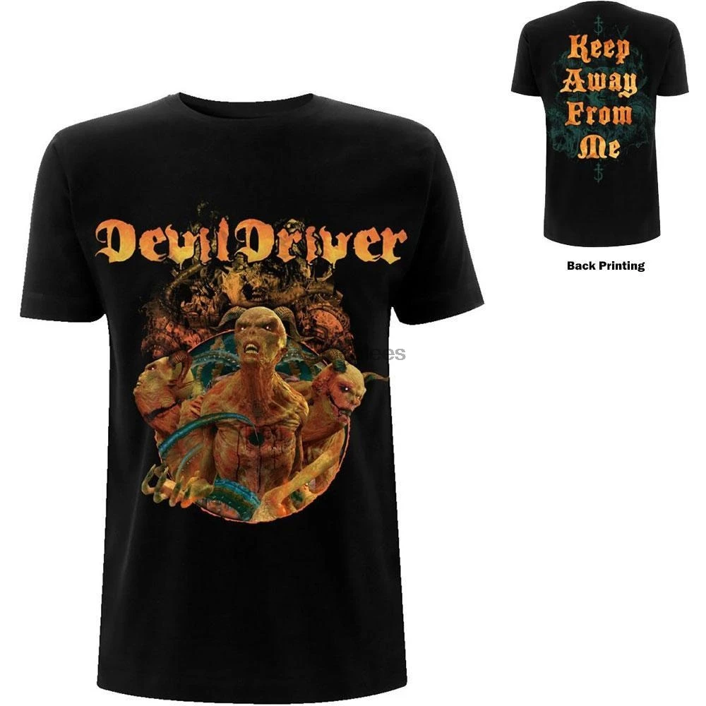 Футболка DevilDriver унисекс держите подальше от меня (принт сзади) |