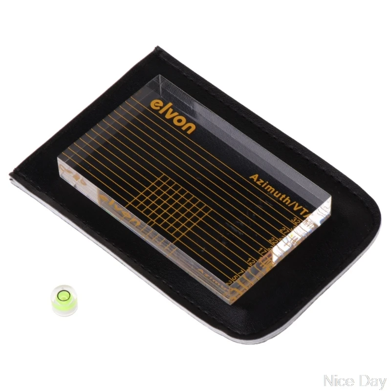 LP Vinyl Record Player Measuring Phono Tonearm VTA/Cartridge Azimuth Ruler with bag Ju16 20 Dropship | Turntables