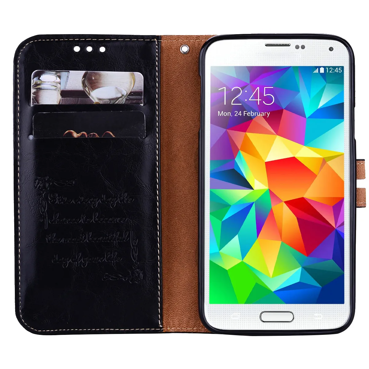 Кожаный силиконовый чехол-бумажник для samsung Galaxy S5 G900 G901F S5 NEO G903F G903W, чехол для телефона, чехол для Galaxy S 5