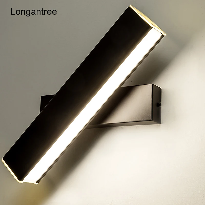 Светодиодная настенная лампа в скандинавском стиле современный светильник для