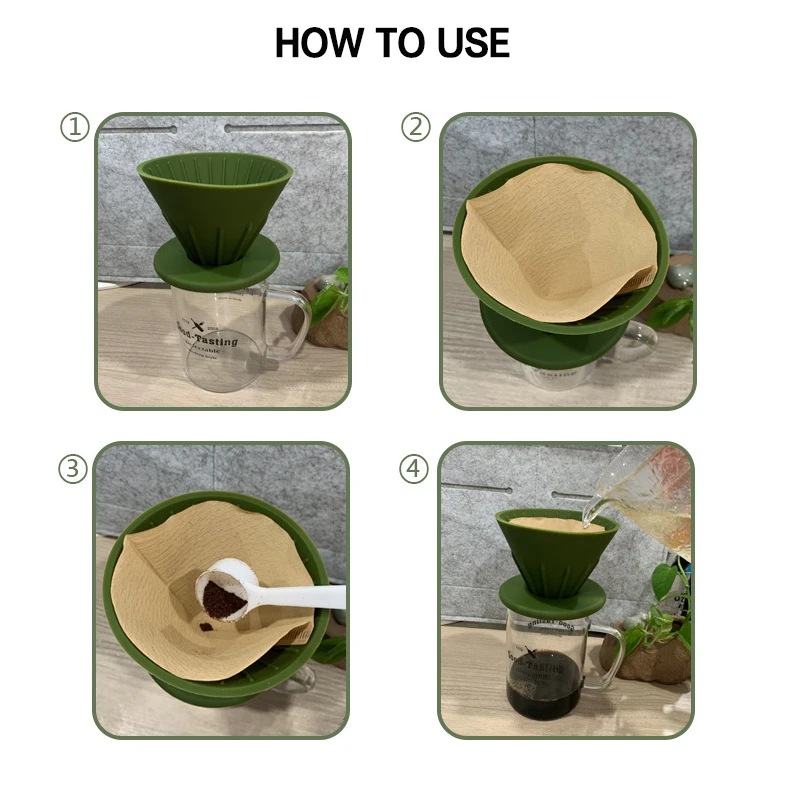 Радужный сахарный цвет V60 кофейный капельный фильтр чашка бариста кварцевый