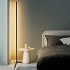 Нордический СВЕТОДИОДНЫЙ торшер, современный простой теплый белый угловой стержень, напольный светильник для интерьера, атмосферы, стоячие светильник ильники для помещений