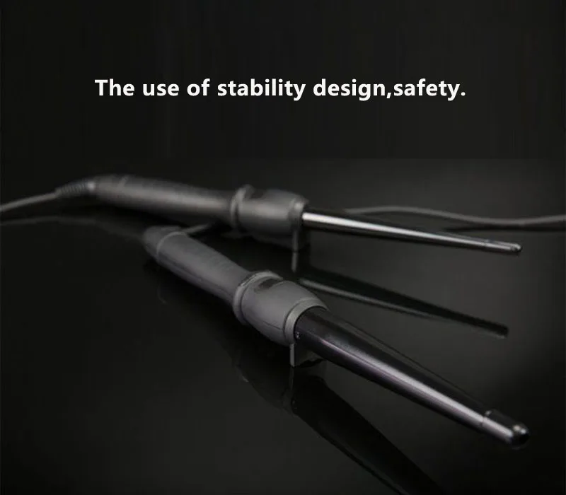 Description Picture 5 of itemProfessional 19mm/25mm/32mm curling iron Hair waver Pear Flower Cone Ceramic curling wand roller beauty Salon Hair Curlers