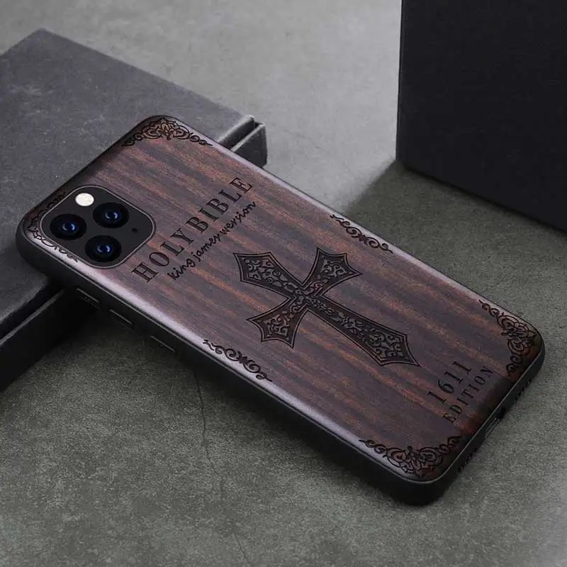 Boogic для iPhone 11 чехол iPhone 11 Pro черное дерево чехол для iPhone 11 Pro Max защитный чехол - Цвет: 7