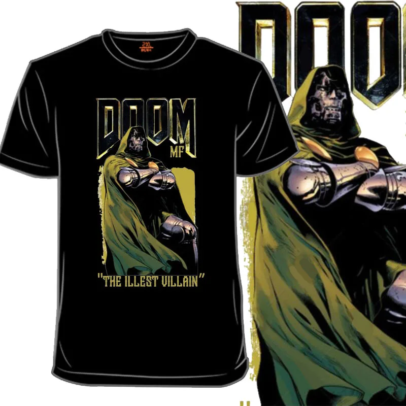 

Футболка мужская с коротким рукавом, смешная хлопковая рубашка с принтом Doom Dead, одежда со скидкой