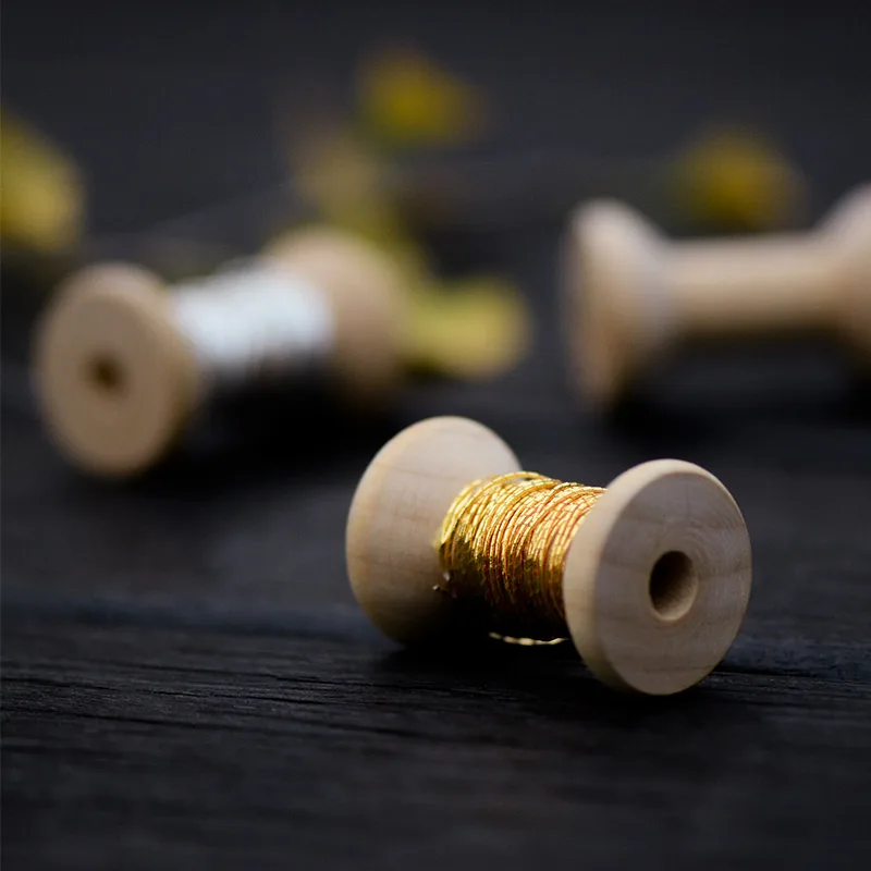 Деревянная обмоточная пластина для рукоделия игла проволока вышивка нитка вал