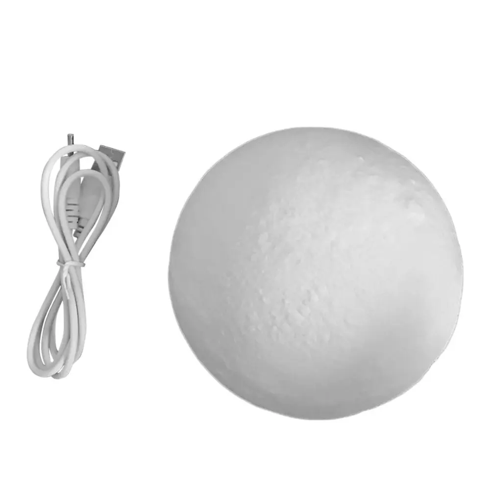 Уникальный лунный светильник с 3D принтом подарок Ночной сенсорным управлением