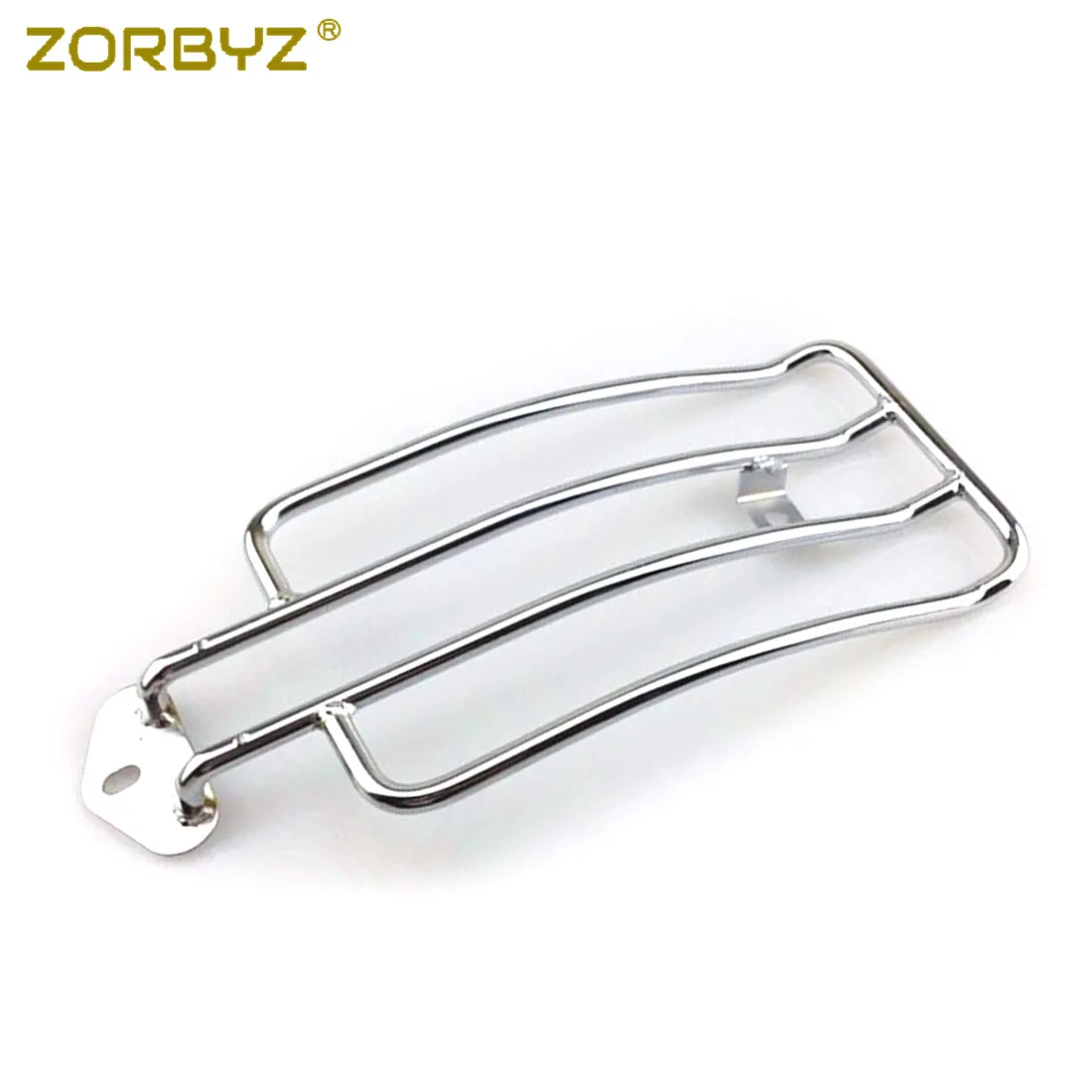 Chrome ZORBYZ хромированный/черный металлический задний Solo сиденье багажная стойка для Honda Shadow Aero 750 2004 мотоцикл - Цвет: Chrome