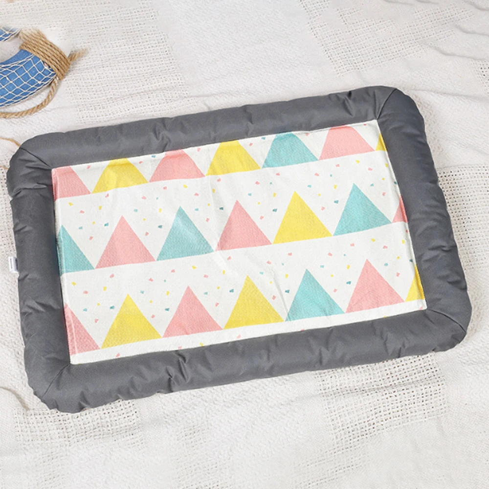 

1PCS Pet Cool Mat Summer Dogs And Cats Mats Comfortable Soft Pet Cushion Bed Breathable Mattress All Pets Supplies Used 2020
