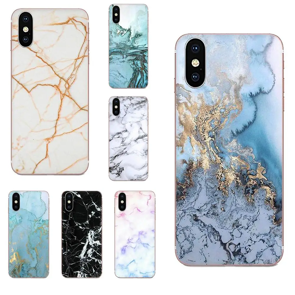 Мрамор Coque для Galaxy Grand A3 A5 A7 A8 A9 A9S On5 On7 Plus Pro Star 2015 2016 2017 2018 красочный дизайн сотового