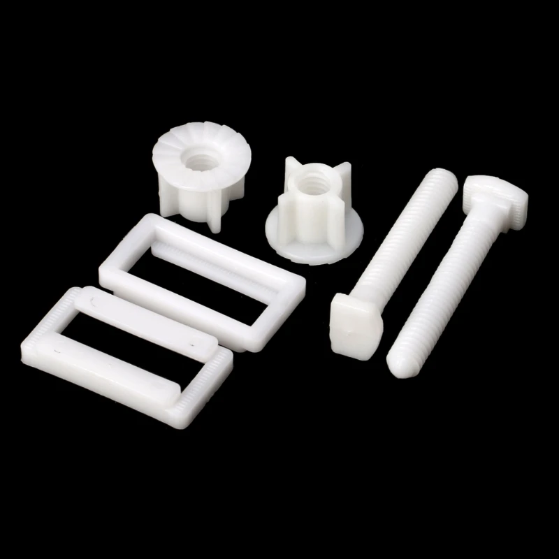 

1 Pair Toilet Seat Hinge Bolts Screw Fixing Fitting Kit Toilet Seat Repair Tool
