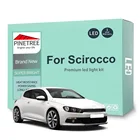10 шт., светодиодные ламсветильник для салона VW Volkswagen Scirocco 3 3R 2008-2016