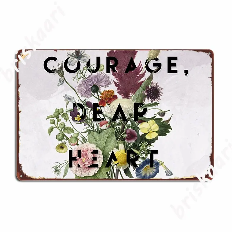 

Металлический знак для храбрости, Постер для паба, клуба, бара, забавный жестяной знак, постер