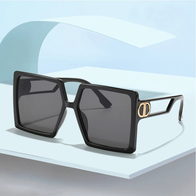 Модные квадратные солнцезащитные очки для женщин трендовые Роскошные Брендовые