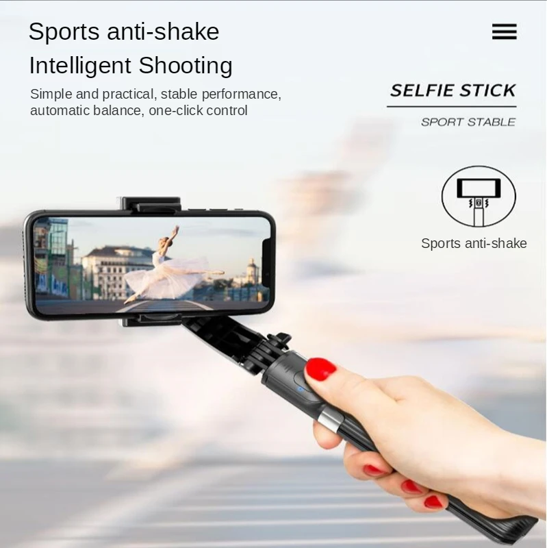 Новое предложение партиями по 3 в 1 Bluetooth ручной шарнирный стабилизатор для камеры