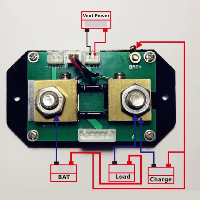 

DC 120V 500A LCD Combo Meter Voltage Current KWh Watt Meter 12V 24V 48V 96V Battery Capacity Power Monitoring