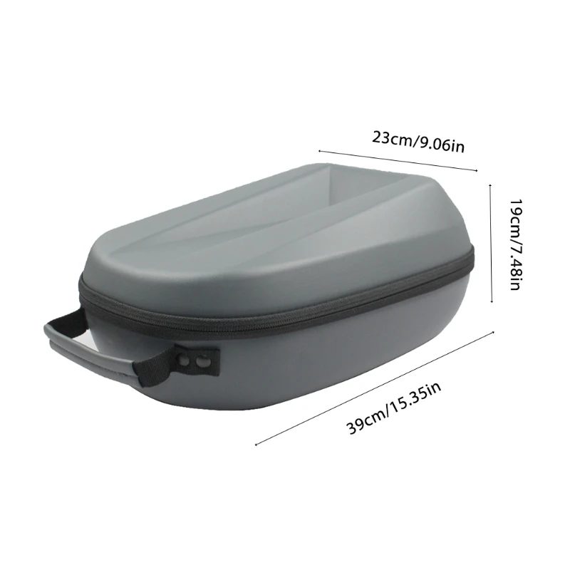 

for oculus Quest 2 VR 2in1 PU Storage Bag & Adjustable Replacement Head Strap