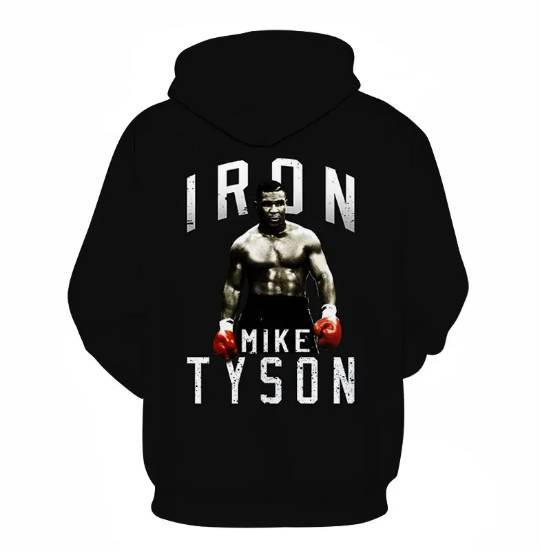 

Boxer Mike Tyson (Mike Tyson) commemorates boxing horse boxing fans' long-sleeved sports hoodie
