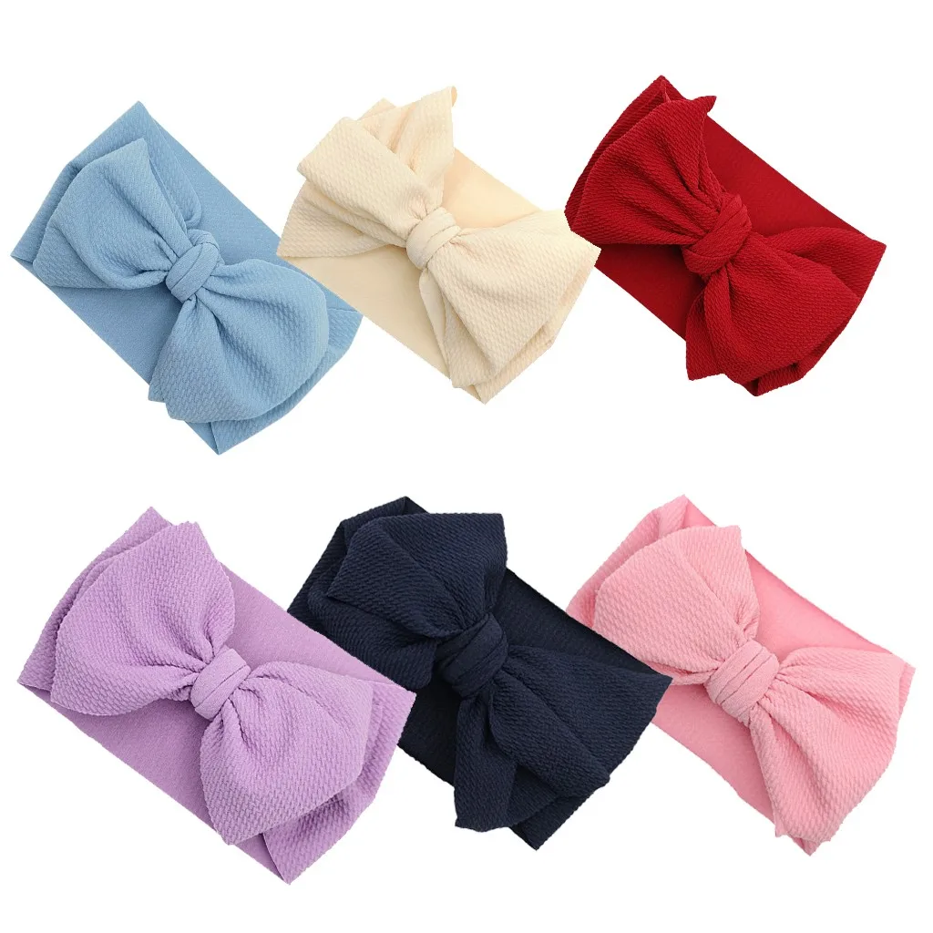 6 шт./компл. бант аксессуар для волос девочек заколки с бантом эксклюзивная ткань