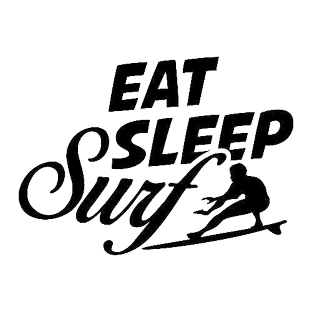 Виниловая наклейка 16*11,5 см для съедобного сна и серфинга, новинка, дрейф JDM