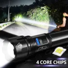 Новые фонарики мощный светодиодный фонарик Xhp50 фонарик Usb перезаряжаемая водонепроницаемая лампа ультра яркий для путешествий охоты # g4