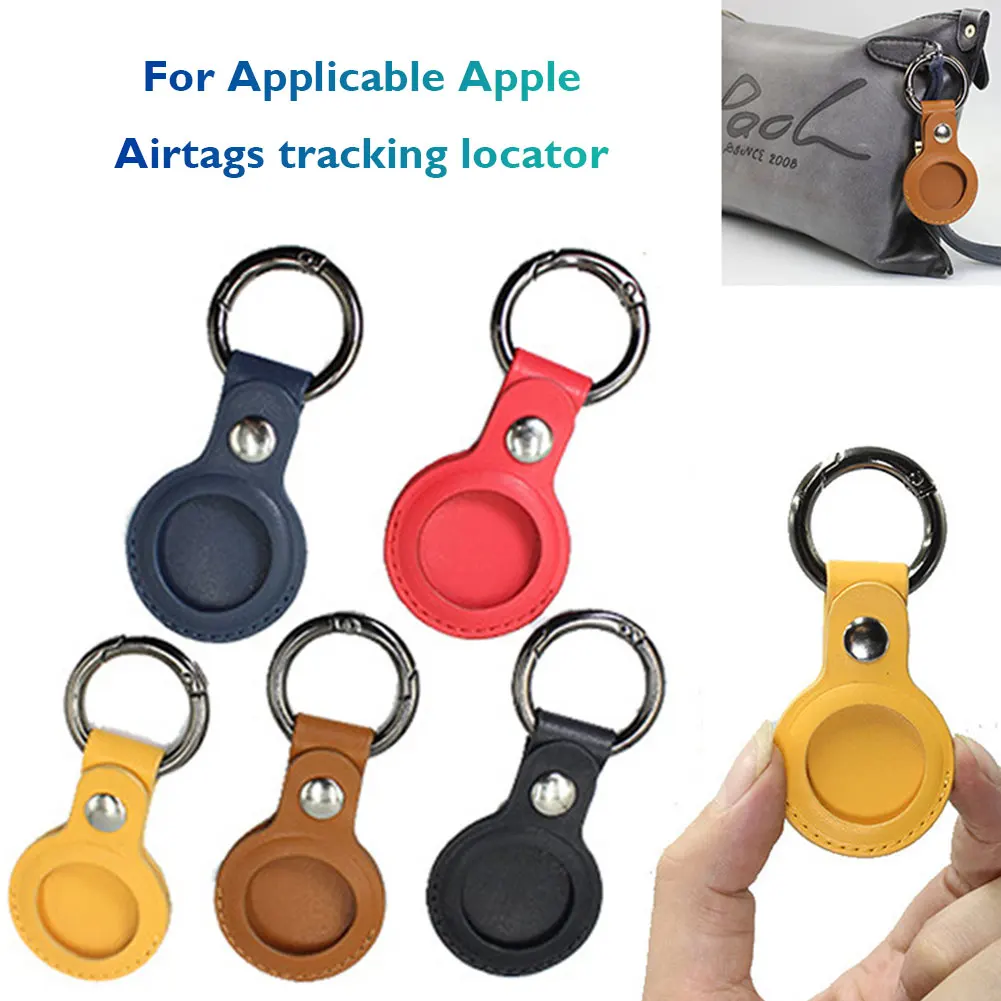 

Silicone Protective Case for Apple Airtags Keychain Skin Cover Anti-Lost Device Accessories Wireless Tracker Locator