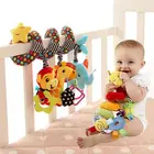 Детские подвесные игрушки для кроватки, игрушка для спиннинга, аксессуары для коляски, сумка-багги, детская мягкая игрушка, плюшевый подарок для младенцев