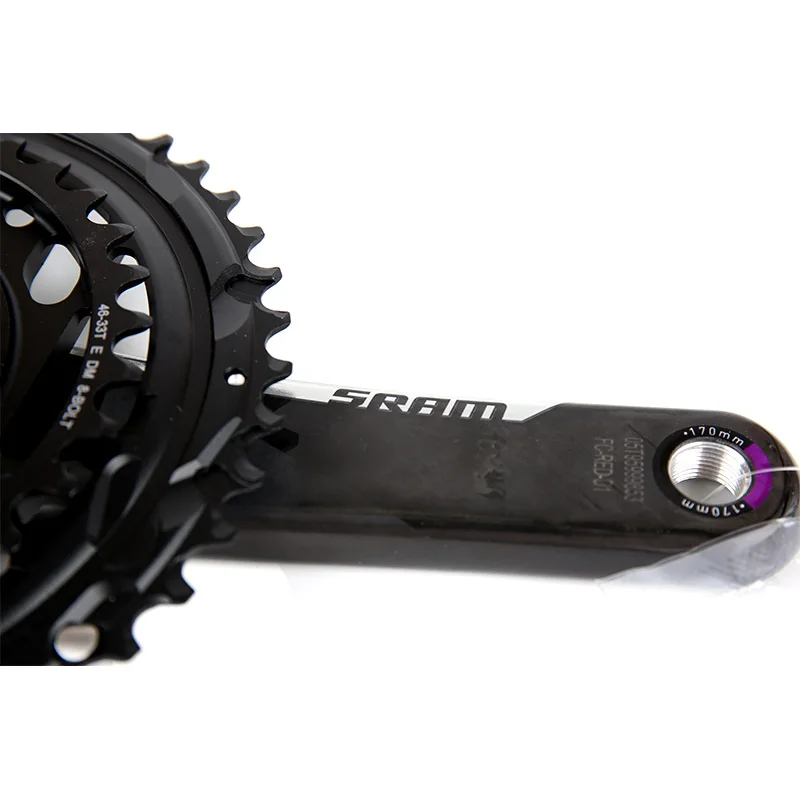 SRAM RED AXS DUB Crank Carbon Fiber 2x12 24 Speed 46x33 48x35 50x37 170 мм Дорожный велосипед Crankset|Шатун и
