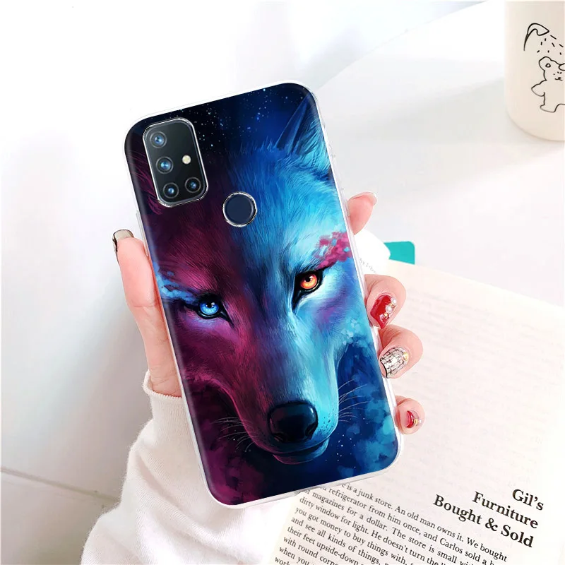 

For OnePlus Nord N100 Case Silicone Soft Cover Phone Cases For One Plus Nord N10 5G Case Black TPU Coque 1 + Nord N 10 NordN10