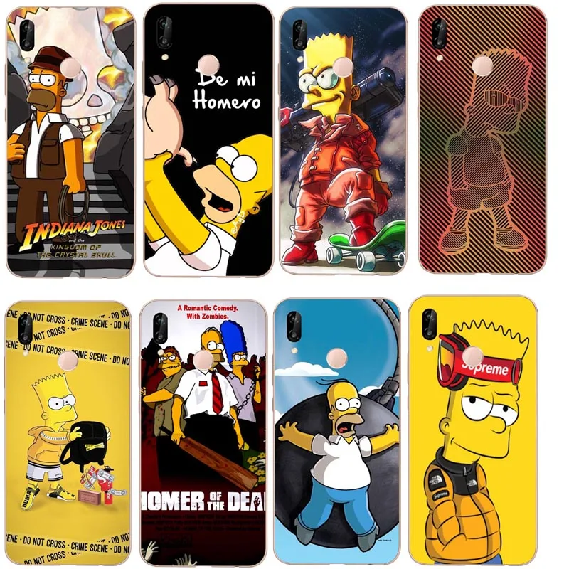 Прекрасный мультфильм счастливая семья чехол для телефона huawei Коврики 30 P8L P20L