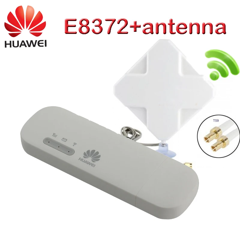 Разблокированный huawei e8372 wifi модем 3g 4g Роутер lte роутер Wi Fi Автомобильный для
