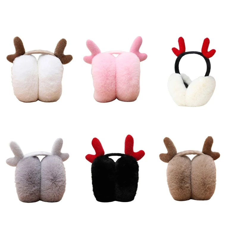 

Soft Plush Earmuff Multicolor Ear Warmers Winter Ear Muffs for Women Girls