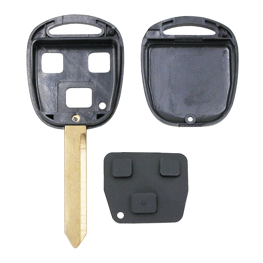 3 кнопки дистанционного ключа оболочки чехол для автомобильного смарт-ключа TOY47