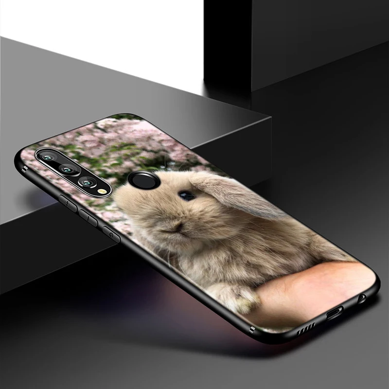 

Silicone Cover Cute Bunny Rabbit for Huawei Honor 10i 9X 8X 20 10 9 Lite 8 8A 7A 7C Pro Lite Phone Case