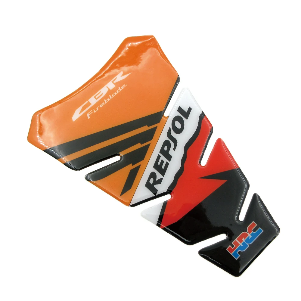 Мотоциклетные 3D резиновые наклейки на бак для Honda HRC CBR CBR1000RR CBR650F CBR600RR CBR500R CBR300R CBR250R