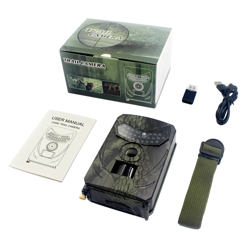 

Hunting Camera Photo Trap 12MP 1080P Wildlife Trail Night Vision Thermal Imager