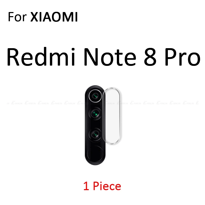 For Redmi Note 8 Pro Задняя Защитная пленка для объектива камеры из закаленного стекла для Xiaomi mi 9T 9 SE 6X A2 Lite A3 Red mi Note 8T 8 7 5 6 Pro PocoPhone F1 - Цвет: For Redmi Note 8 Pro