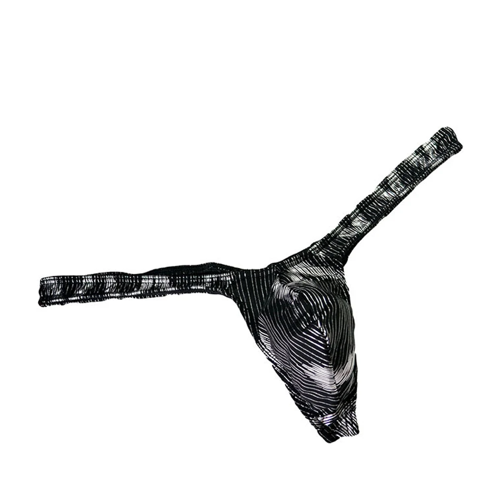 Мужское сексуальное нижнее белье с низкой посадкой крутые стринги принтом и