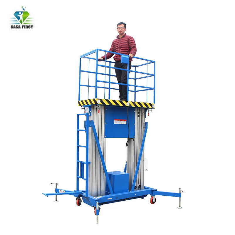 

CE COC Aluminum Man Lift 6m~24m with Load 250kg for Europe
