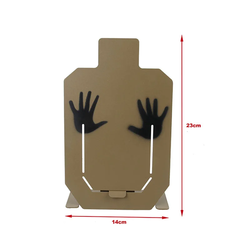 New Metal Airsoft CQB CS Competitive Games Shooting Practice Target Metal hollow humanoid target B-1121