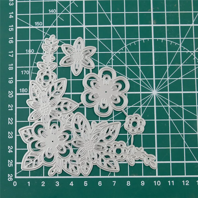 Eastshape штампы с рамкой в форме цветка металлические для резки скрапбукинга