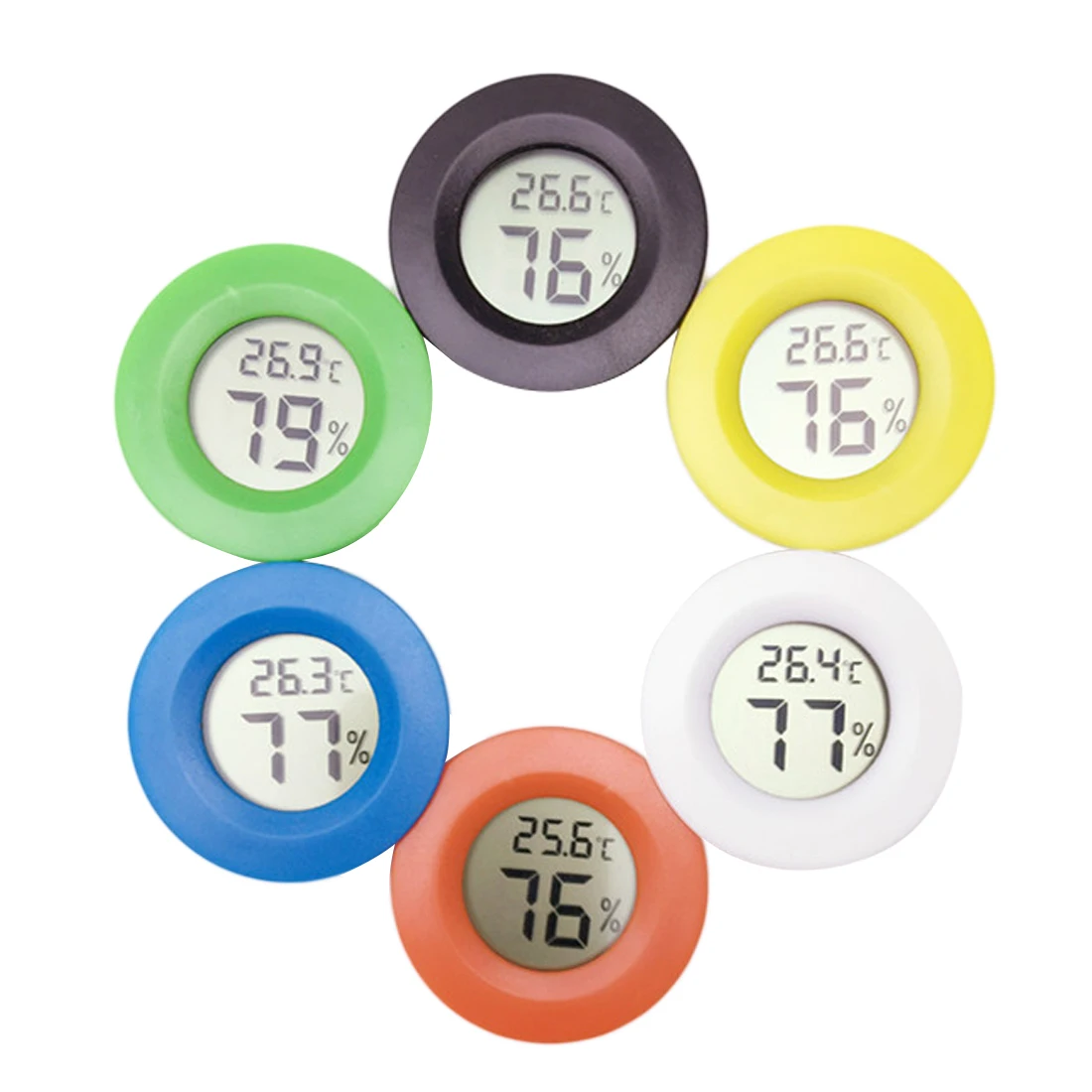 Мини ЖК дисплей Цифровой термометр гигрометр холодильник тестер морозильника